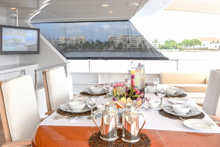 Charter Yacht TE MANU - Codecasa 49 - 6 Cabins - St Thomas - Tortola - St Martin - Nassau - Nice - Genoa - Monaco - Cannes - St Tropez