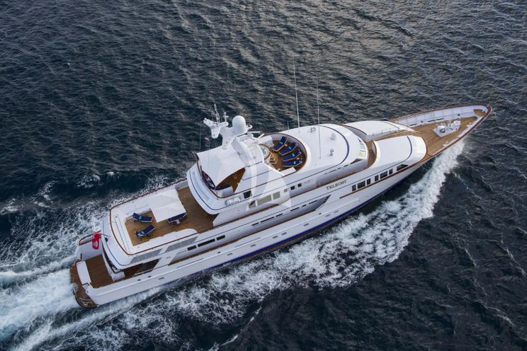 Charter Yacht TELEOST - Feadship 49m - 5 Cabins - Auckland - Marlborough Sounds - Hawke`s Bay - New Zealand