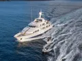 TELEOST Feadship 49m - cruising with the tenders and jet ski TELEOST Feadship 49m - cruising with the tenders and jet ski