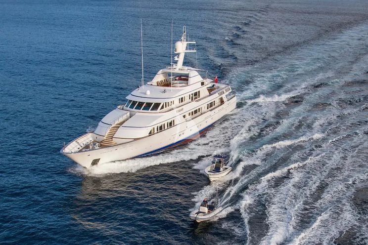 Charter Yacht TELEOST - Feadship 49m - 5 Cabins - Auckland - Marlborough Sounds - Hawke`s Bay - New Zealand