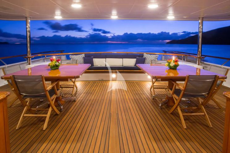Charter Yacht TELEOST - Feadship 49m - 5 Cabins - Auckland - Marlborough Sounds - Hawke`s Bay - New Zealand
