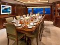 TELEOST Feadship 49m - main dining area TELEOST Feadship 49m - main dining area