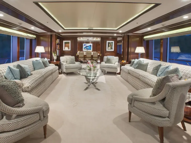 TELEOST Feadship 49m - main saloon TELEOST Feadship 49m - main saloon
