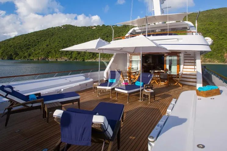Charter Yacht TELEOST - Feadship 49m - 5 Cabins - Auckland - Marlborough Sounds - Hawke`s Bay - New Zealand