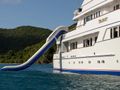 TELEOST Feadship 49m - water slide TELEOST Feadship 49m - water slide