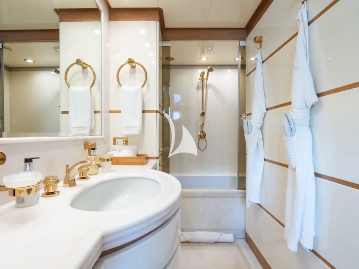 TE MANU Codecasa 49m - VIP cabin 3 bathroom TE MANU Codecasa 49m - VIP cabin 3 bathroom