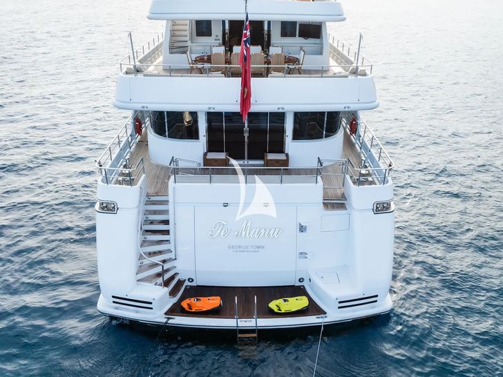 TE MANU Codecasa 49m - aft shot TE MANU Codecasa 49m - aft shot