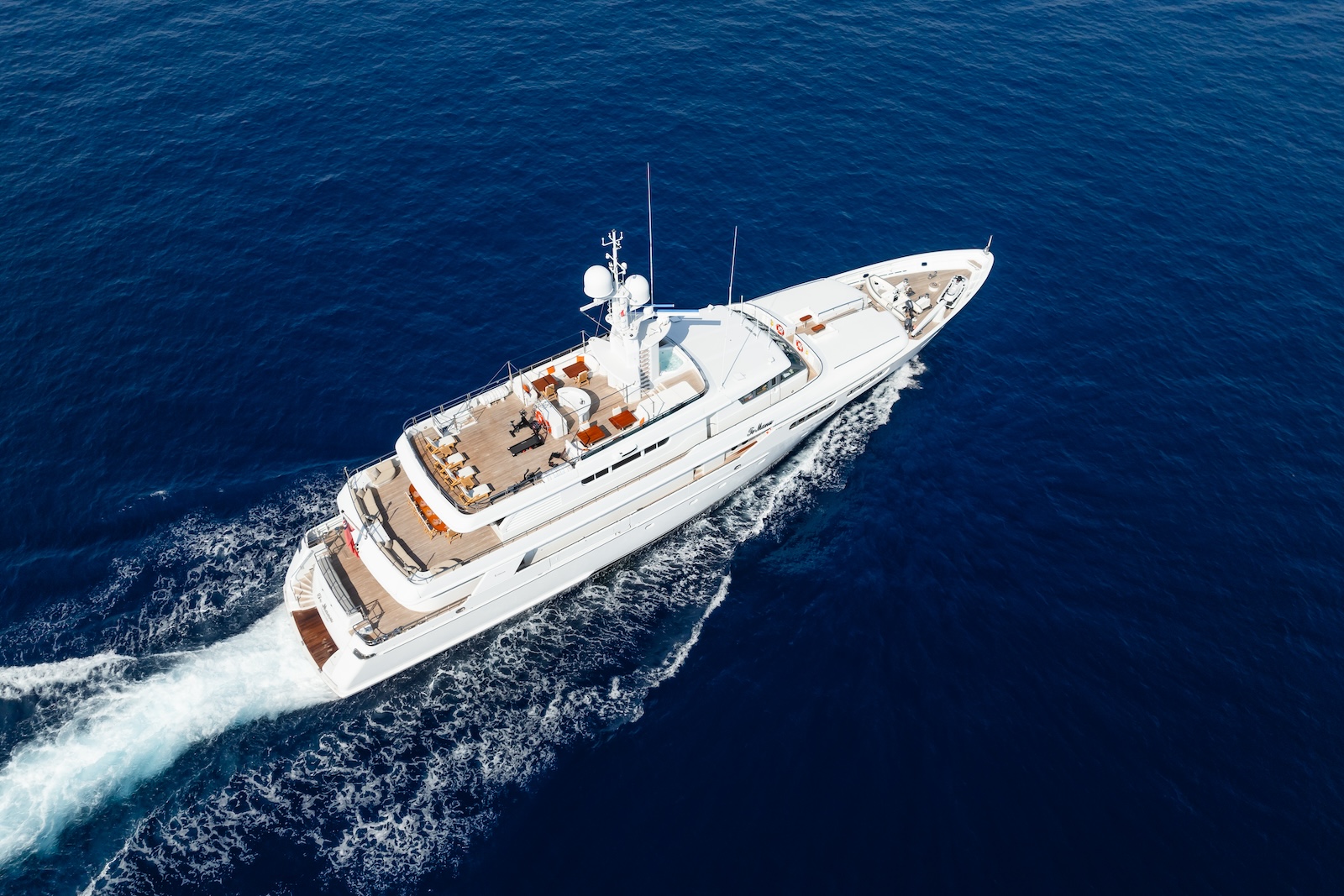 Charter Yacht TE MANU - Codecasa 49m - 6 Cabins - Cannes - Monaco - St Tropez - Nice - Antibes - The French Riviera