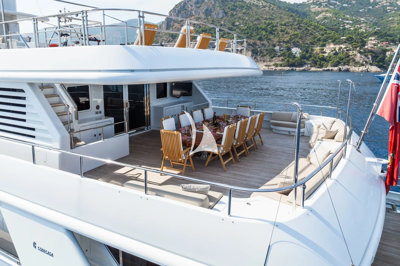 Charter Yacht TE MANU - Codecasa 49m - 6 Cabins - Cannes - Monaco - St Tropez - Nice - Antibes - The French Riviera