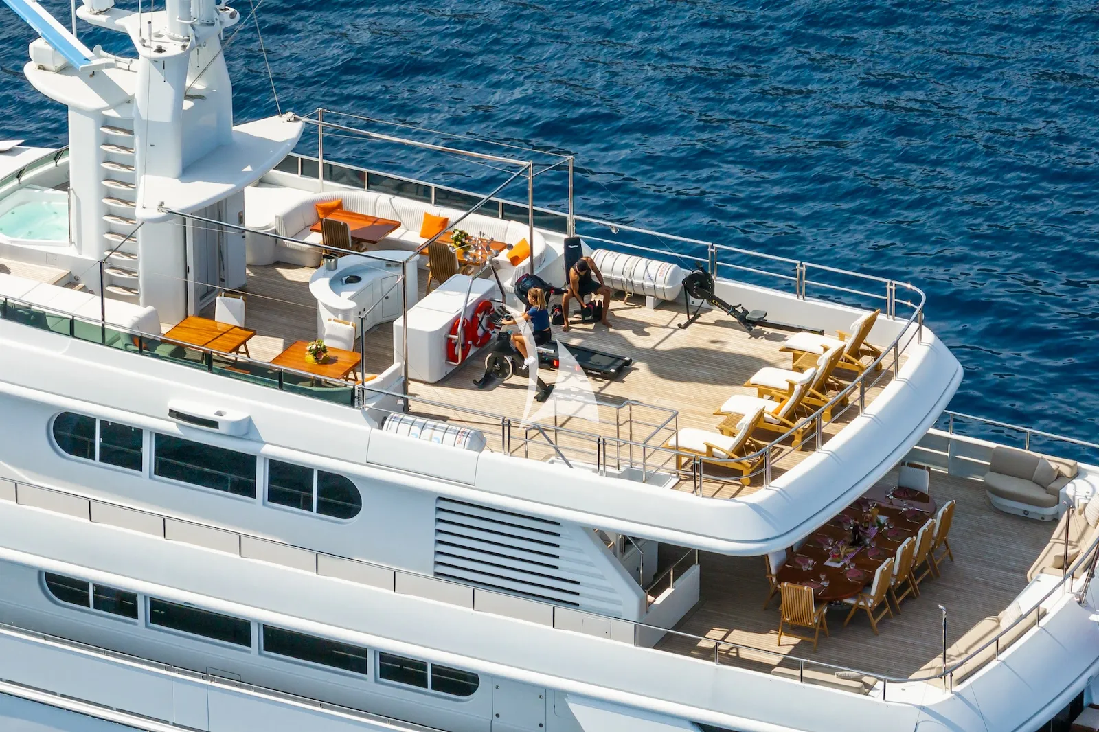 Charter Yacht TE MANU - Codecasa 49m - 6 Cabins - Cannes - Monaco - St Tropez - Nice - Antibes - The French Riviera