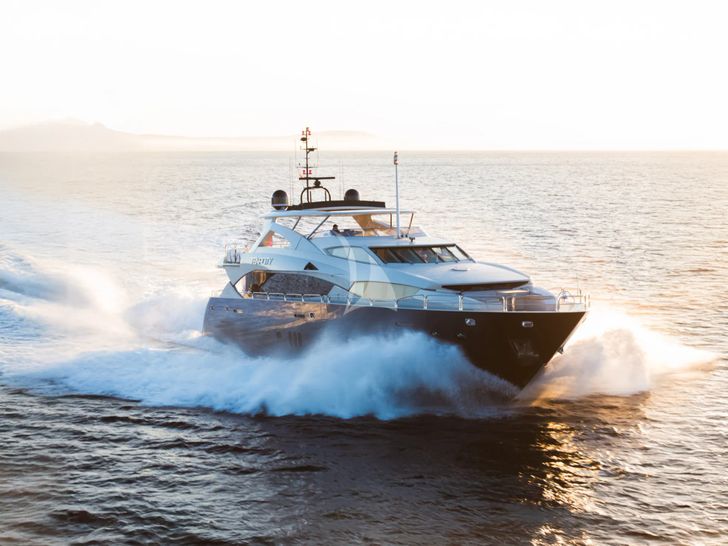 TENACITY Sunseeker 34m - cruising profile TENACITY Sunseeker 34m - cruising profile