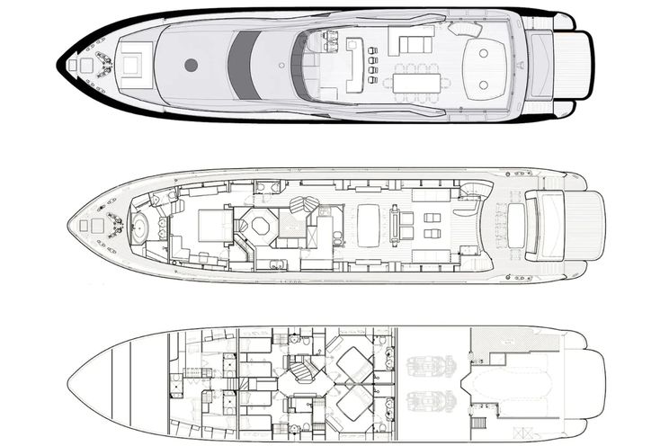 Layout for TENACITY Sunseeker 34m - layout