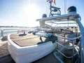 TENACITY Sunseeker 34m - sun deck bronzing area TENACITY Sunseeker 34m - sun deck bronzing area