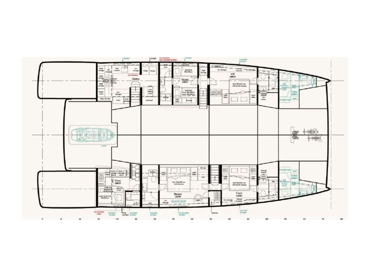 TESNI Sunreef 80 - Layout TESNI Sunreef 80 - Layout