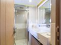 THALYSSA Ferretti Custom Line 124 VIP cabin 2 bathroom