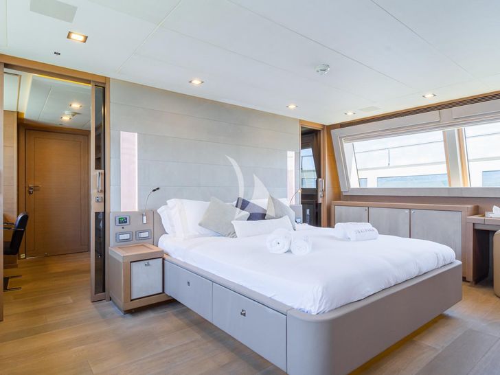 THALYSSA Ferretti Custom Line 124 - master cabin THALYSSA Ferretti Custom Line 124 - master cabin