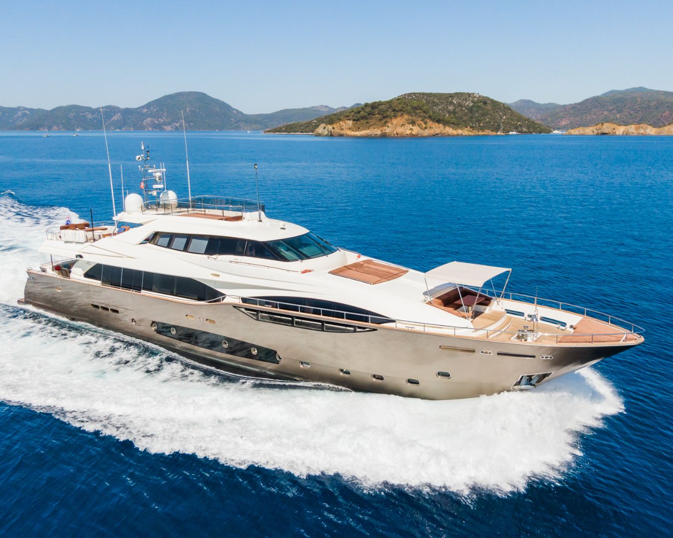 Charter Yacht THALYSSA - Ferretti Custom Line 124 - 5 Cabins - Gocek - Bodrum - Marmaris - Turkey