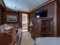 THE LANGLEY Aegean 62m - VIP cabin 3 TV lounge THE LANGLEY Aegean 62m - VIP cabin 3 TV lounge