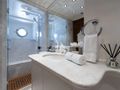THE LANGLEY Aegean 62m - VIP cabin 3 bathroom THE LANGLEY Aegean 62m - VIP cabin 3 bathroom