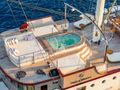 THE LANGLEY Aegean 62m - bronzing area and the jacuzzi THE LANGLEY Aegean 62m - bronzing area and the jacuzzi