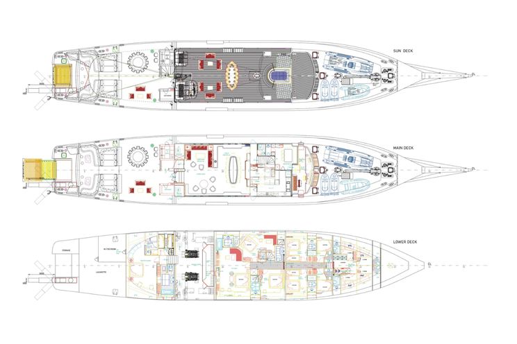 Layout for THE LANGLEY Aegean 62m - layout