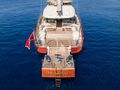 THE LANGLEY Aegean 62m - main aft deck THE LANGLEY Aegean 62m - main aft deck