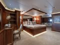 THE LANGLEY Aegean 62m - master cabin wide shot THE LANGLEY Aegean 62m - master cabin wide shot