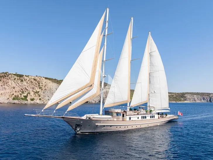 THE LANGLEY Aegean 62m - sailing THE LANGLEY Aegean 62m - sailing