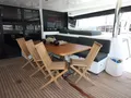 THE SUN Lagoon 620 - aft deck dining THE SUN Lagoon 620 - aft deck dining