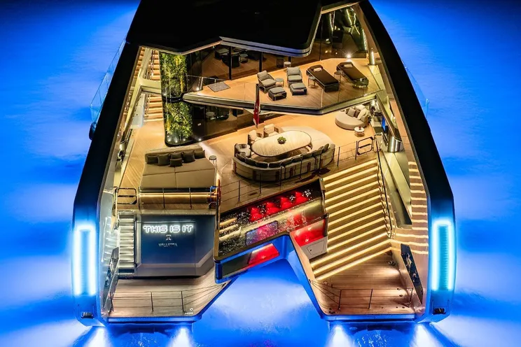 Charter Yacht THIS IS IT - Tecnomar Radical 43 m - 6 Cabins - Athens - Mykonos - Paros - Greece