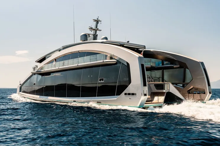 Charter Yacht THIS IS IT - Tecnomar Radical 43 m - 6 Cabins - Athens - Mykonos - Paros - Greece