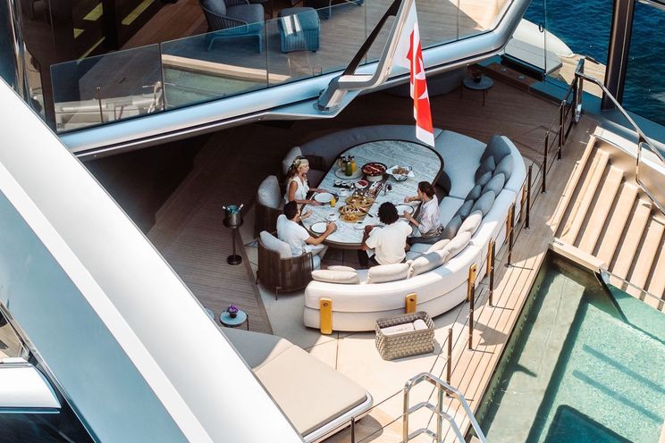 Charter Yacht THIS IS IT - Tecnomar Radical 43 m - 6 Cabins - Athens - Mykonos - Paros - Greece