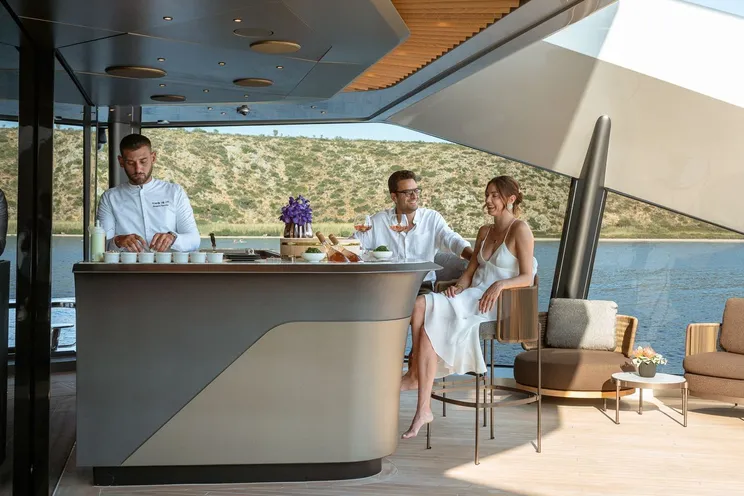 Charter Yacht THIS IS IT - Tecnomar Radical 43 m - 6 Cabins - Athens - Mykonos - Paros - Greece