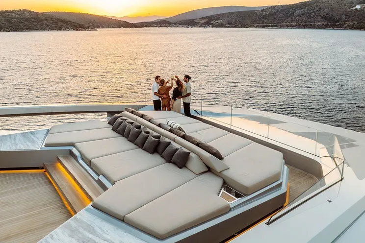 Charter Yacht THIS IS IT - Tecnomar Radical 43 m - 6 Cabins - Athens - Mykonos - Paros - Greece