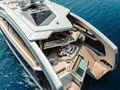 THIS IS IT Tecnomar Radical 43 m - top aft shot THIS IS IT Tecnomar Radical 43 m - top aft shot