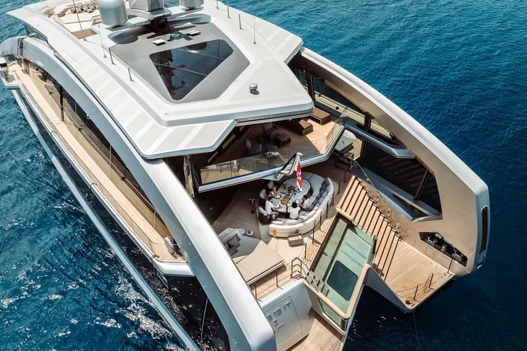 Charter Yacht THIS IS IT - Tecnomar Radical 43 m - 6 Cabins - Athens - Mykonos - Paros - Greece
