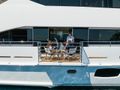THUMPER Sunseeker 40m - side balcony THUMPER Sunseeker 40m - side balcony