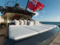 THUNDER Palmer Johnson 150 - aft sunbathing area THUNDER Palmer Johnson 150 - aft sunbathing area