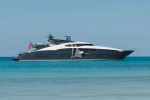 THUNDER - Palmer Johnson 150 - 5 Cabins - Nassau - Exumas - Bahamas THUNDER - Palmer Johnson 150 - 5 Cabins - Nassau - Exumas - Bahamas