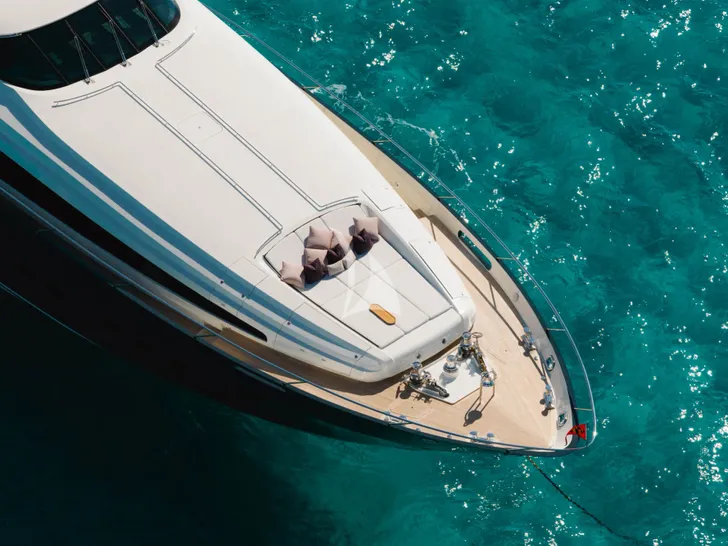 THUNDER Palmer Johnson 150 - top foredeck shot THUNDER Palmer Johnson 150 - top foredeck shot