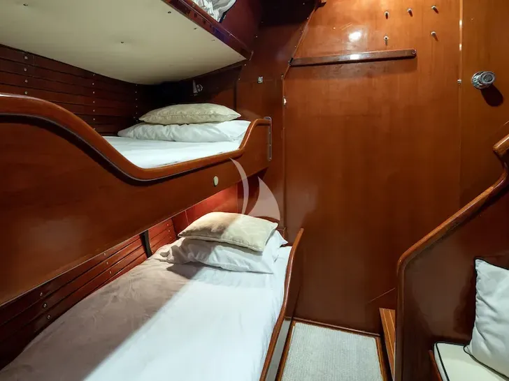 TIGRIS Nautor's Swan 76 - bunk cabin 2 TIGRIS Nautor's Swan 76 - bunk cabin 2