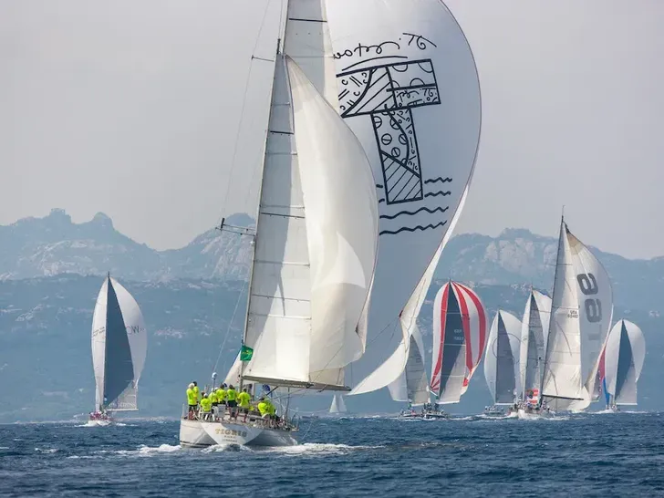 TIGRIS Nautor's Swan 76 - sailing with other yachts TIGRIS Nautor's Swan 76 - sailing with other yachts