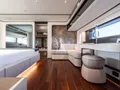 TOGETHER Ferretti 940 - master cabin lounge TOGETHER Ferretti 940 - master cabin lounge