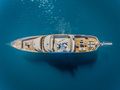 TO JE TO Benetti Classic 115 - top aerial shot TO JE TO Benetti Classic 115 - top aerial shot