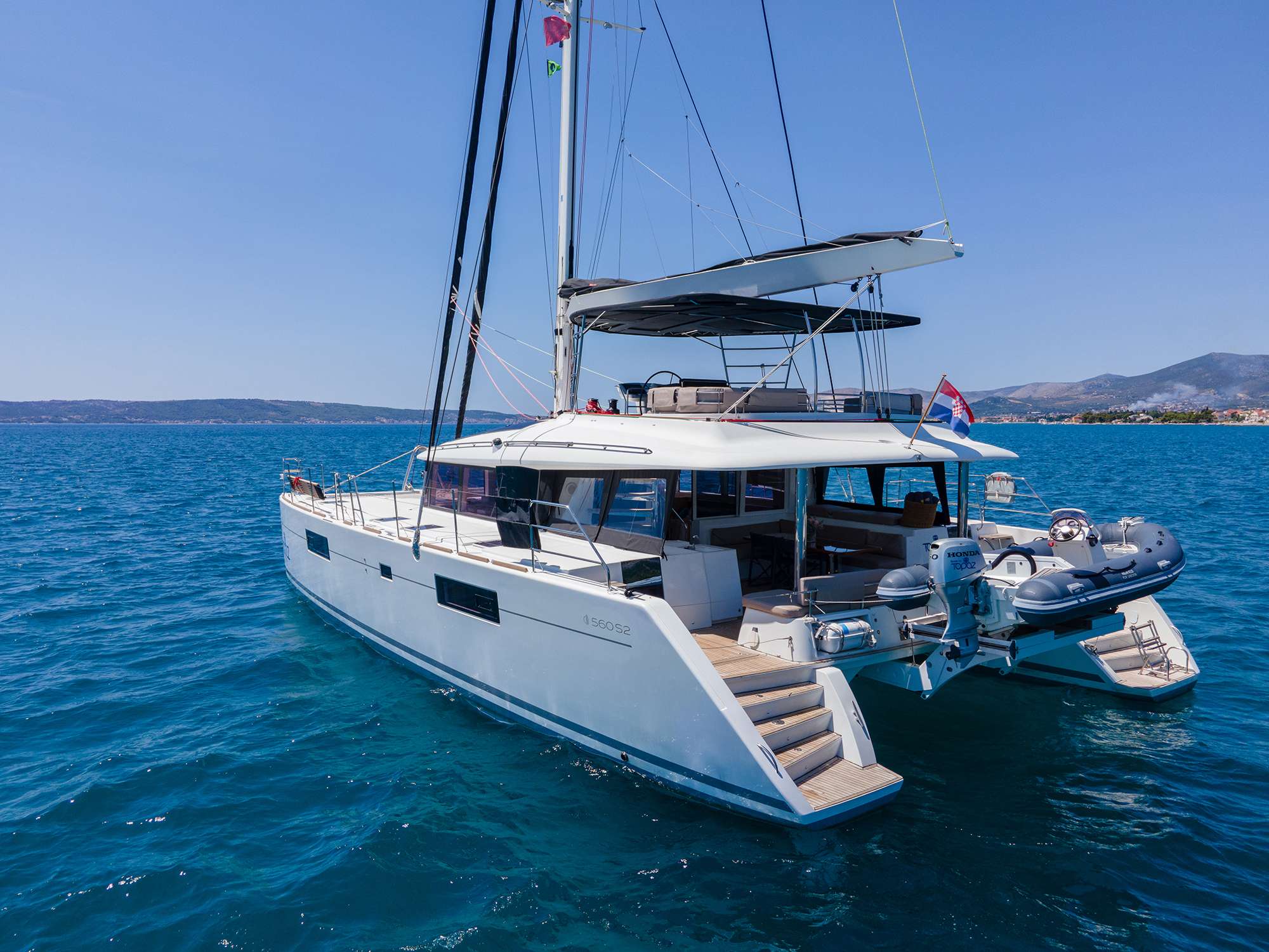 Charter Yacht TOPAZ - Lagoon 560 S2 - 5 Cabins - Split - Hvar - Dubrovnik - Trogir - Croatia