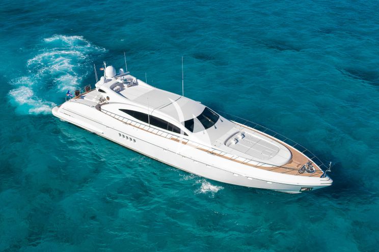 Charter Yacht TOTAL - Mangusta 108 - 4 Cabins - Nassau - Exumas - Bahamas