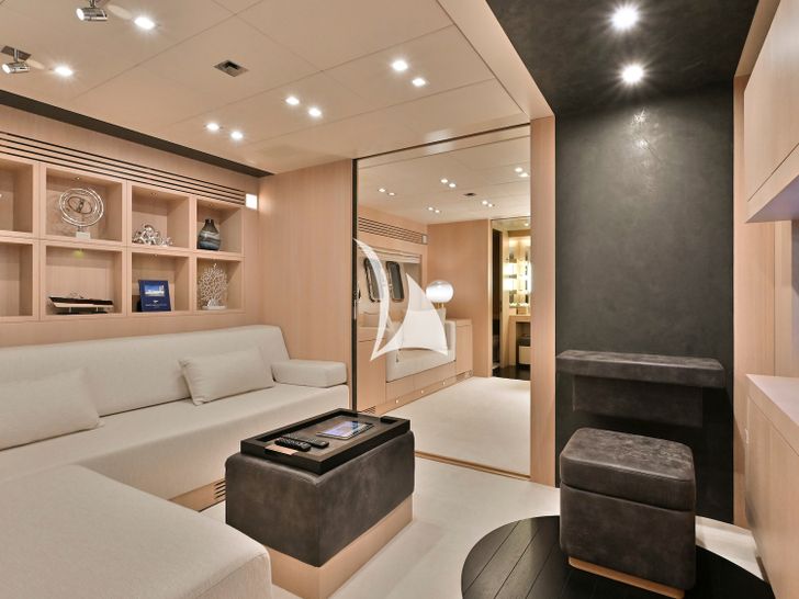 TOTAL Mangusta 108 Crewed Motor Yacht Salon TOTAL Mangusta 108 Crewed Motor Yacht Salon