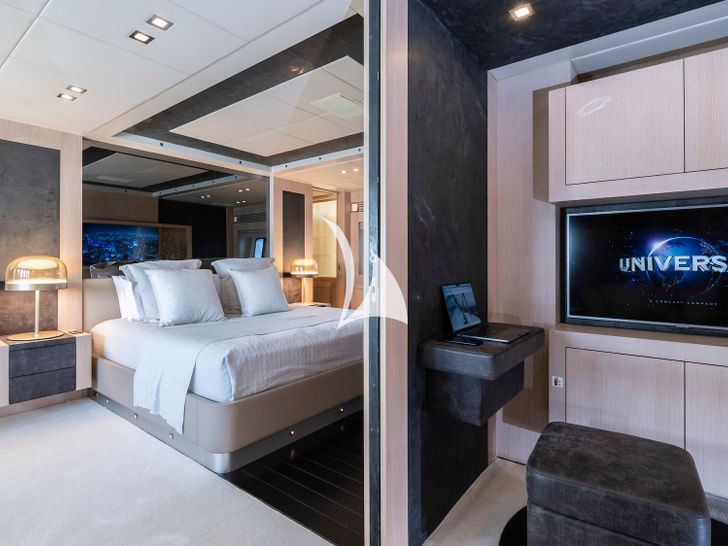 TOTAL Mangusta 108 Crewed Motor Yacht Twin Cabin TOTAL Mangusta 108 Crewed Motor Yacht Twin Cabin