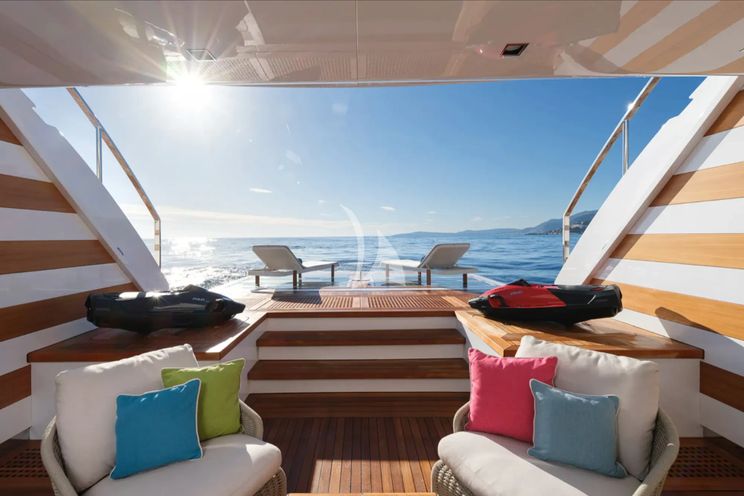 Charter Yacht TOY - Mangusta Oceano 43 - 5 Cabins - Cannes - Monaco - St Tropez - French Riviera