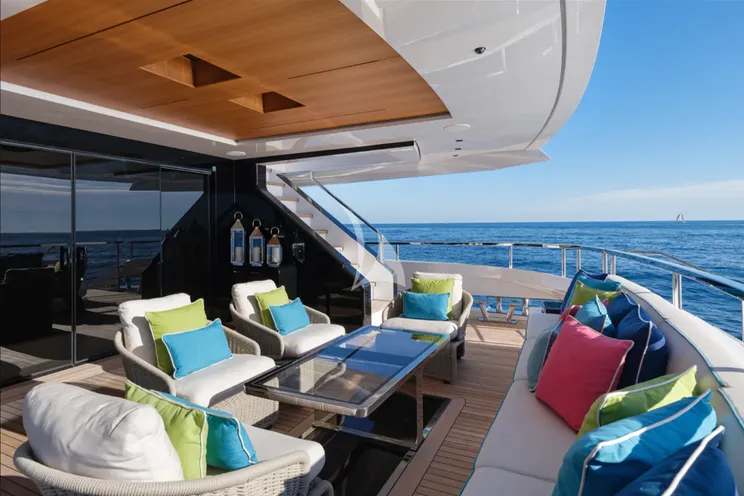 Charter Yacht TOY - Mangusta Oceano 43 - 5 Cabins - Cannes - Monaco - St Tropez - French Riviera